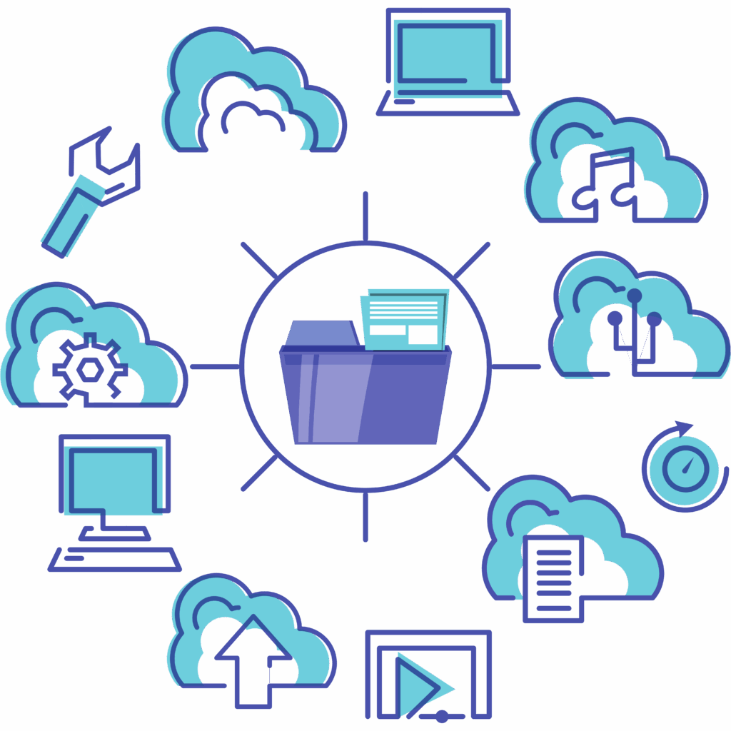 Cloud Category Icon Image
