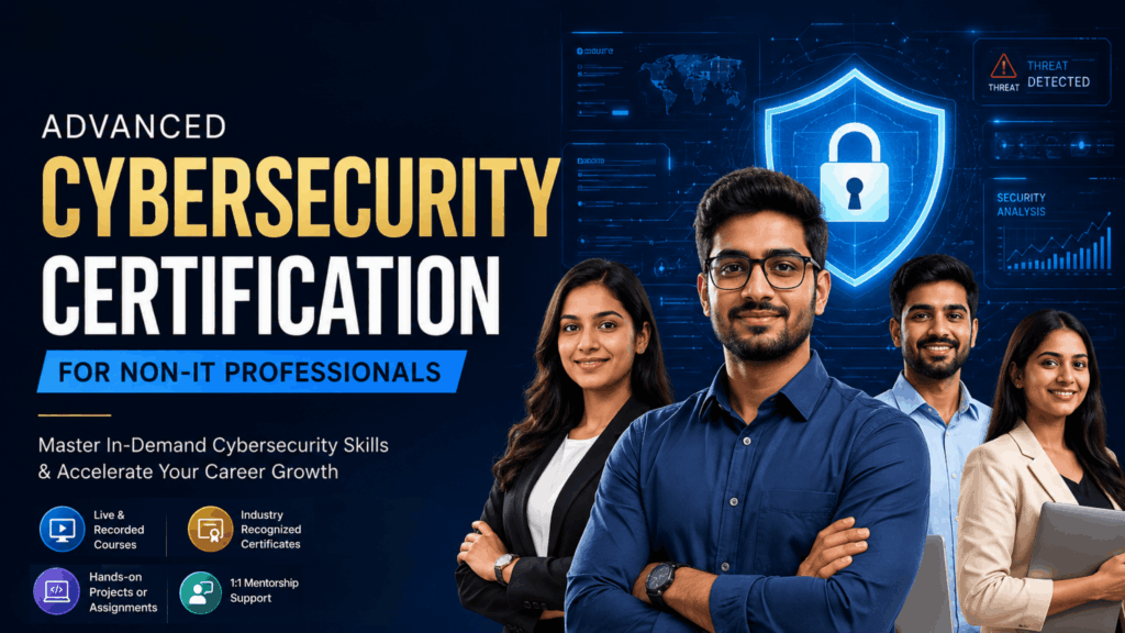 ADVANCED CYBERSECURITY CERTIFICATION FOR NON IT PROFESSIONALS