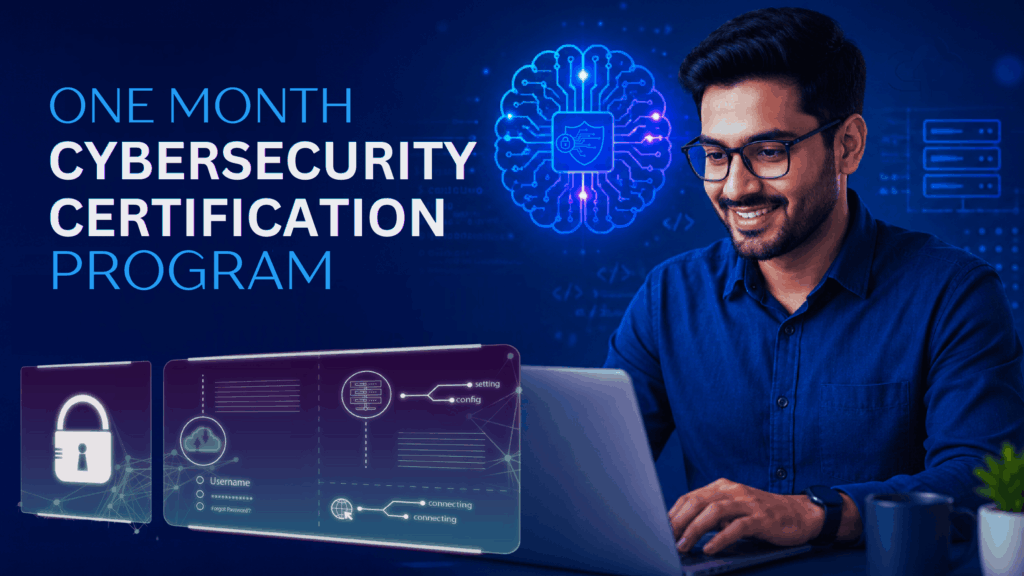ONE MONTH CYBERSECURITY CERTIFICATION
